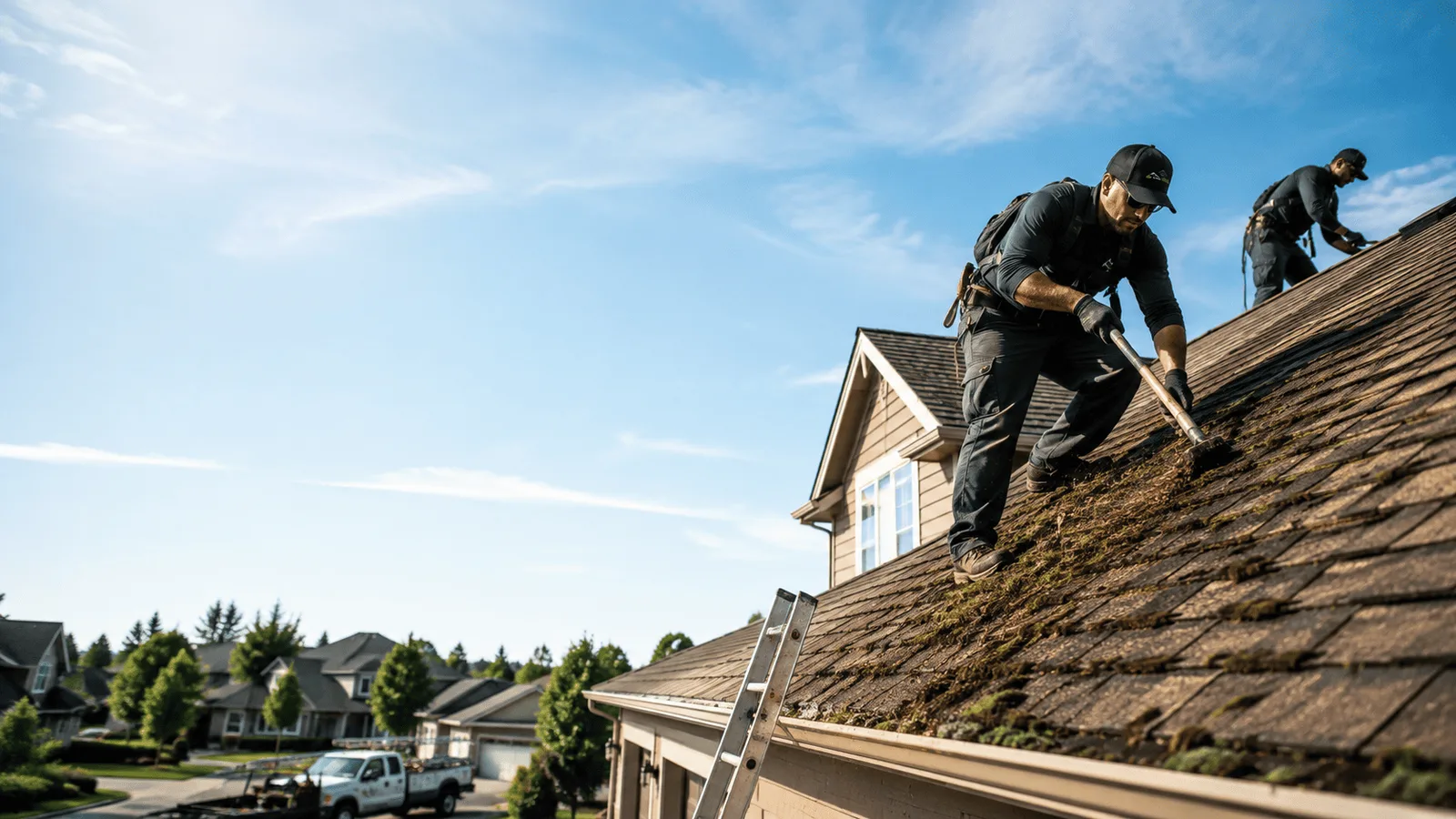 Roof Moss Removal in Dickeyville, WI near me